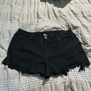 AE Daydream Elastic Waist Denim Shorts